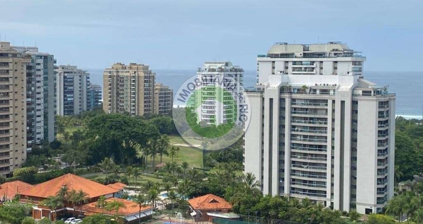 Magnífico APTO! Parque das Rosas/Condomínio Rosa da Praia. Vista livre e Panorâmica Andar alto na Melhor coluna, Sol da Manhã, com Vista Mar e Lagoa.