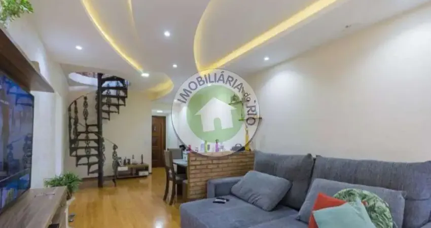 AVENIDA NOS MANANCIAS- EXCELENTE COBERTURA DUPLEX NA TAQUARA- 3 QUARTOS- 121.M2