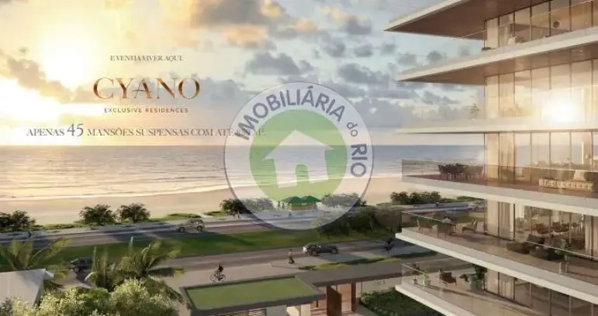 Apartamento de 400m², 4 suítes no condomínio Cyano no Ed. Sabbia - Barra da Tijuca