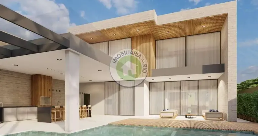 Casa de 800m², 5 suítes no condomínio Del Lago - Barra da Tijuca