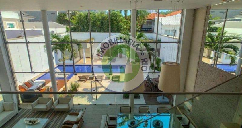 CASA COM 5 DORMITÓRIOS À VENDA, 600 M² POR R$11.500.000,00 - BARRA DA TIJUCA - RIO DE JANEIRO/RJ