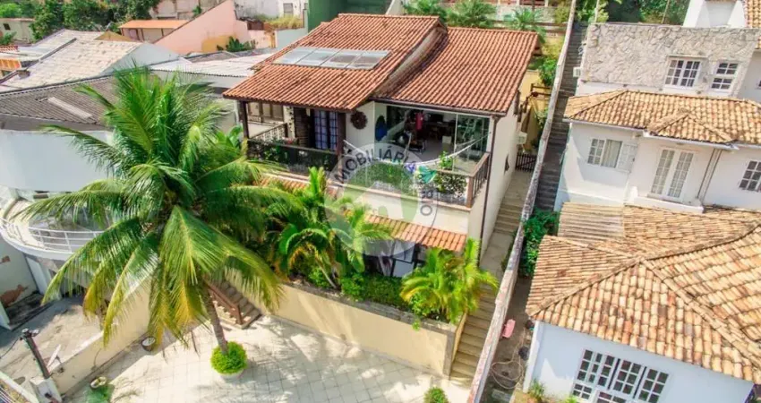 Casa de luxo à venda no anil, rio de janeiro - 4 quartos, 4 suítes, 2 salas, 7 banheiros, 2 vagas de garagem - 396m².