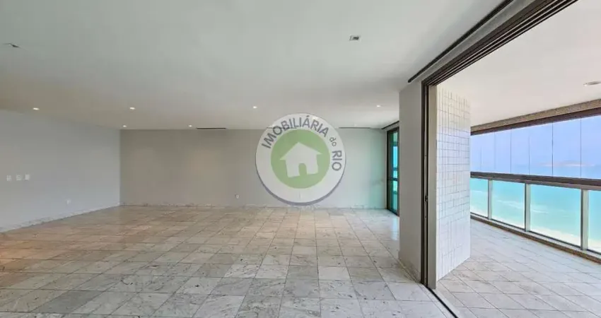 Aluguel frontal mar com 280 metros quadrados no melhor ponto da barra da tijuca!! costa del sol!