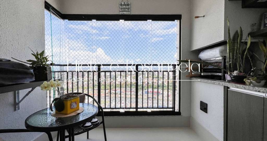 Apartamento 111m²  andar altíssimo com 3 dormitórios Jardim Aquárius - SJC