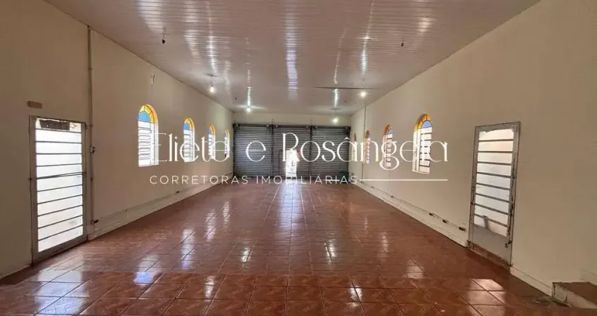 Salão comercial com sobrado nos fundos para venda no parque industrial.