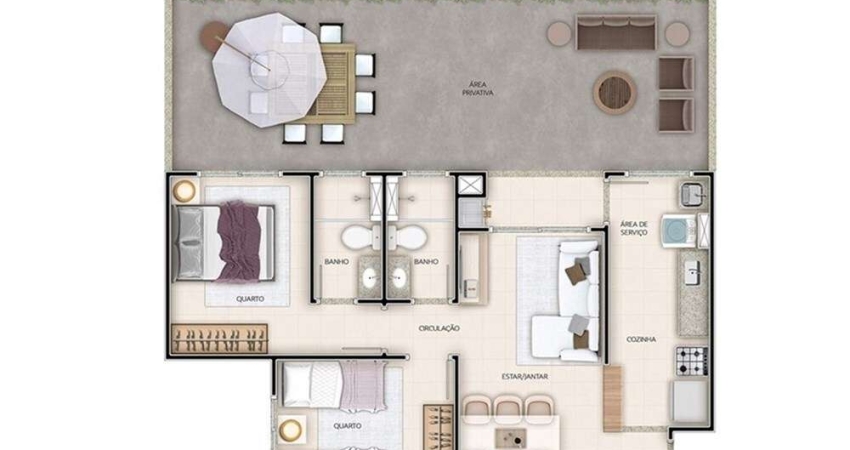 Apartamento para venda  no Bairro Camaquã em Porto Alegre