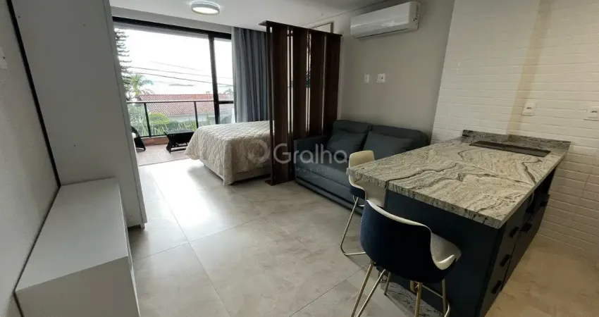 Loft mobiliado com vista para o mar em cacupé, florianópolis