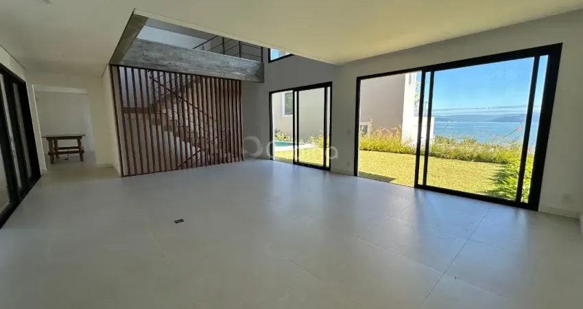 Maravilhosa casa de 427m² com 3 suítes no cacupé em florianópolis