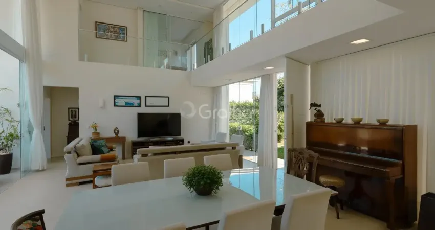 Linda casa residencial de 340m² com 6 quartos no cacupé em florianópolis