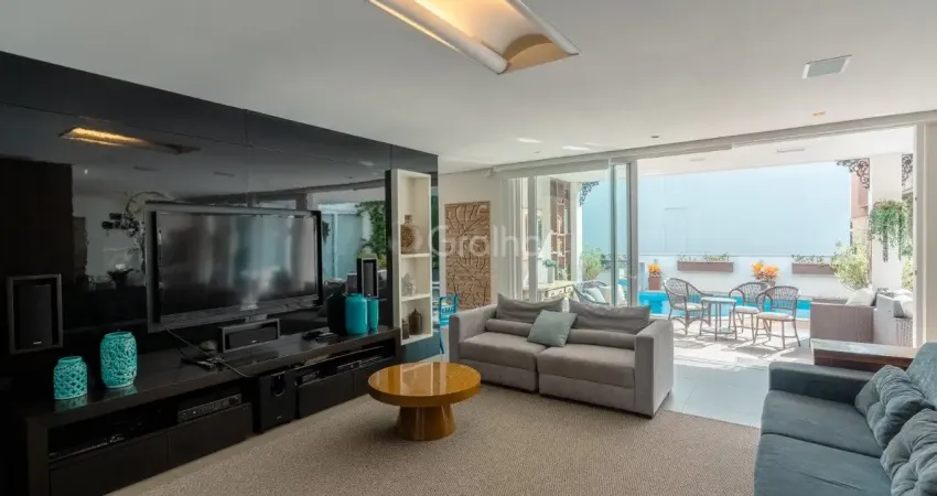 Casa alto padrão de 600m² com 4 suítes em jurerê internacional