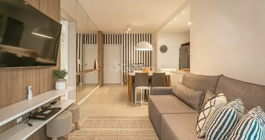 Apartamento com 2 dormitórios sendo 1 suíte, com 84,02m² privativos em Jurerê, Florianópolis.