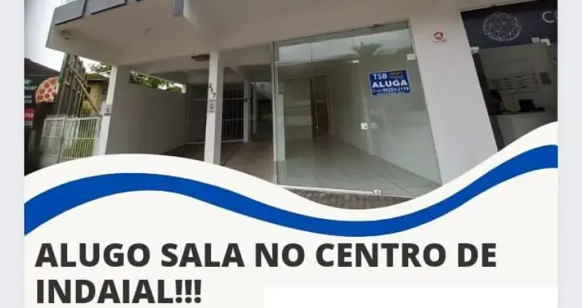 Sala comercial com 1 sala para alugar na Rua Lauro Müller, Centro, Indaial