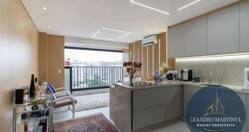 Apartamento à venda com 2 dormitórios e 53 m² em moema - são paulo