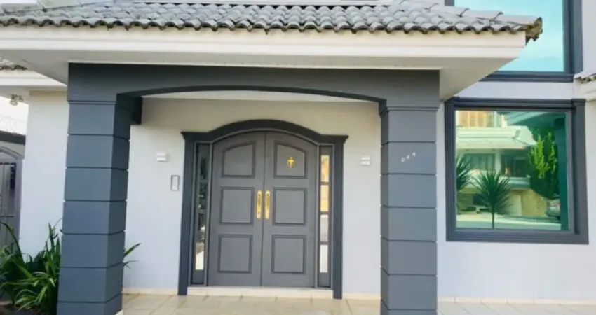 Casa Sobrado, 6 dormitórios (3 suítes), 6 vagas. Sunset Park, Aquárius, Sjc.