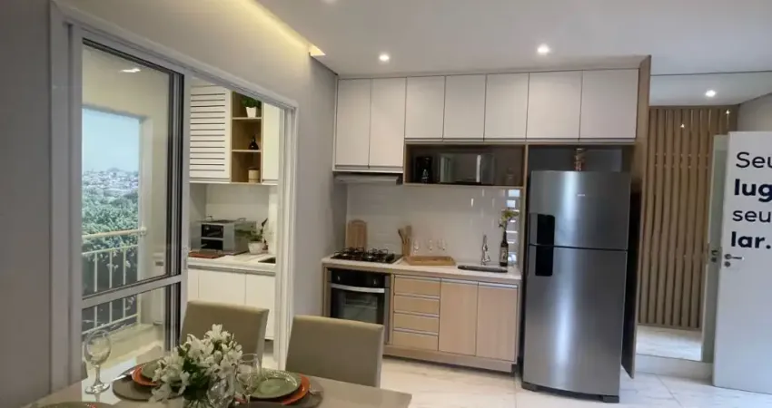 Apartamento 2 Dormitórios (1 Suíte ), varanda gourmet, Lazer Completo, Mirati, Sjc.