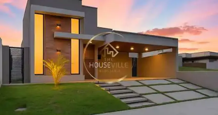 Casa térrea, 3 dormitórios(1 suíte), 158m², condomínio terras do vale.