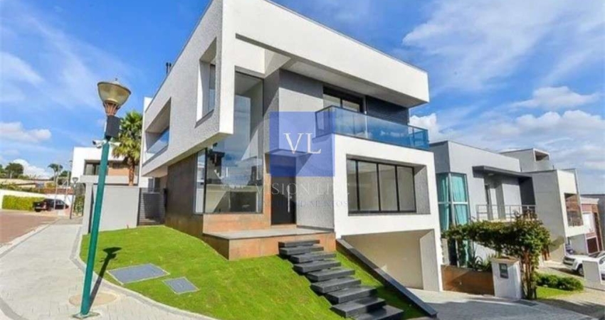 Luxuosa residência à venda em condomínio fechado - Bairro Boa Vista: 4 suítes, 2 salas, espaço gourmet, 6 vagas - 360m².