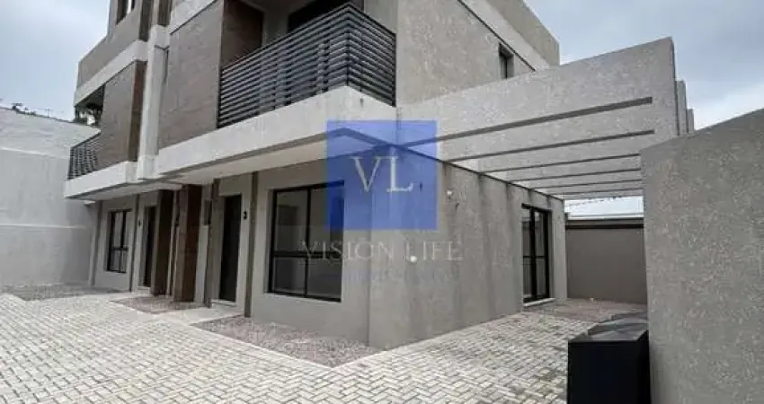 Sobrado triplex de 3 quartos no residencial spazio maravalhas, jardim das américas, curitiba-pr  r$930.000