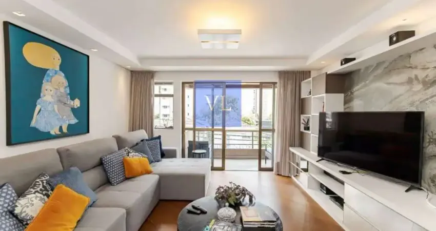 Apartamento premium à venda no bigorrilho: 98m² - 3 quartos - 2 suítes - 1 vaga - r$700 mil