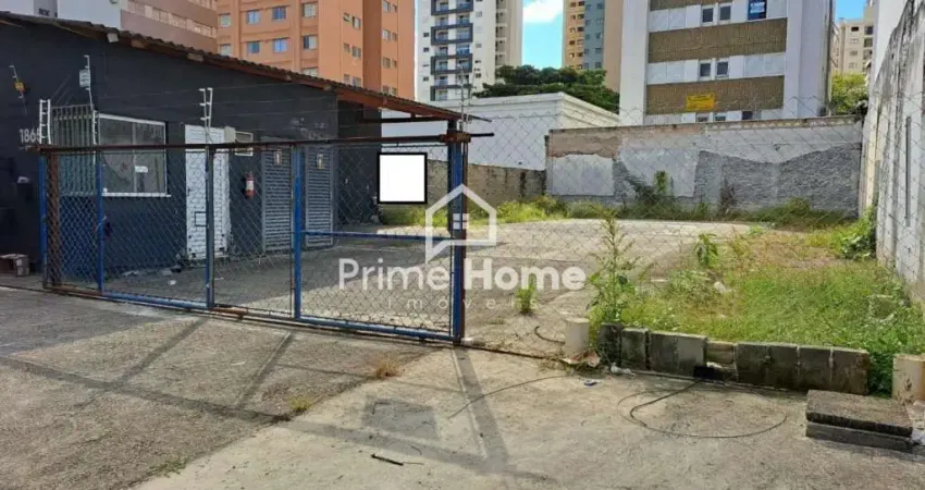 Terreno comercial para alugar na Rua General Osório, 1865, Cambuí, Campinas