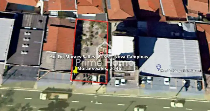 Terreno à venda na Avenida Doutor Moraes Salles, 2146, Nova Campinas, Campinas