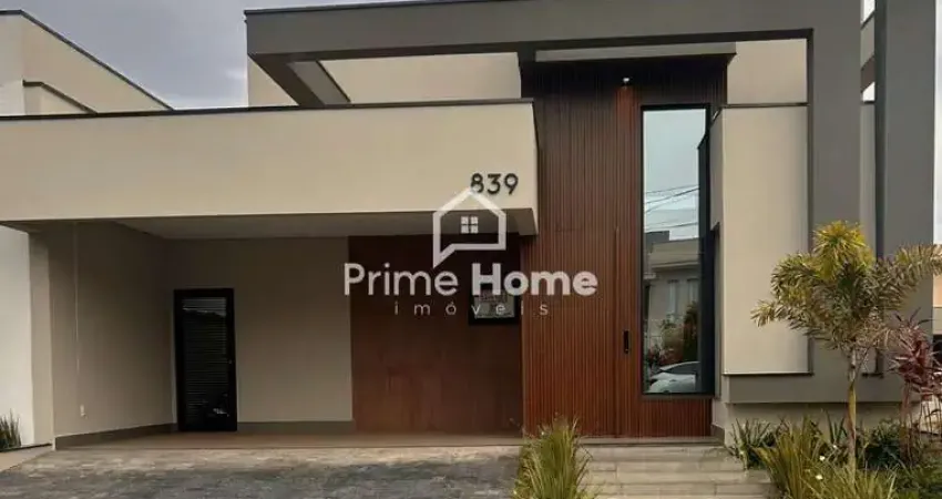 Casa em condomínio fechado com 3 quartos à venda no Residencial Real Parque Sumaré, Sumaré