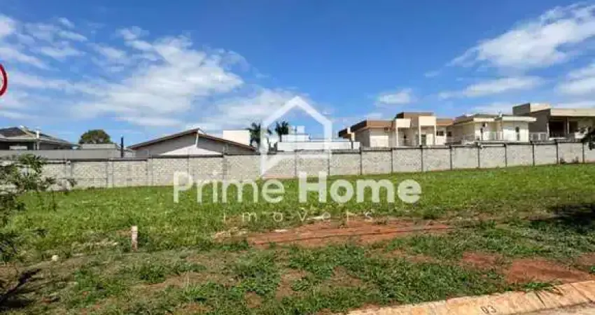 Terreno em condomínio fechado à venda na Avenida Doutor Roberto Moreira, 1888, Boa Esperança, Paulínia