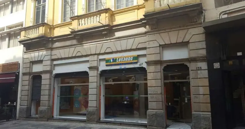 Loja no centro de são paulo locação frente de 12 metros total 421 m2