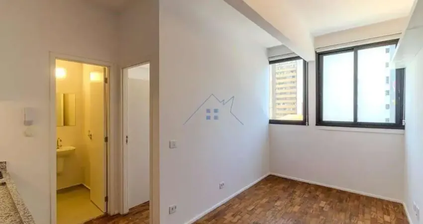 Apartamento 27m² na república 1 dorm - aceita pet - sem fiador