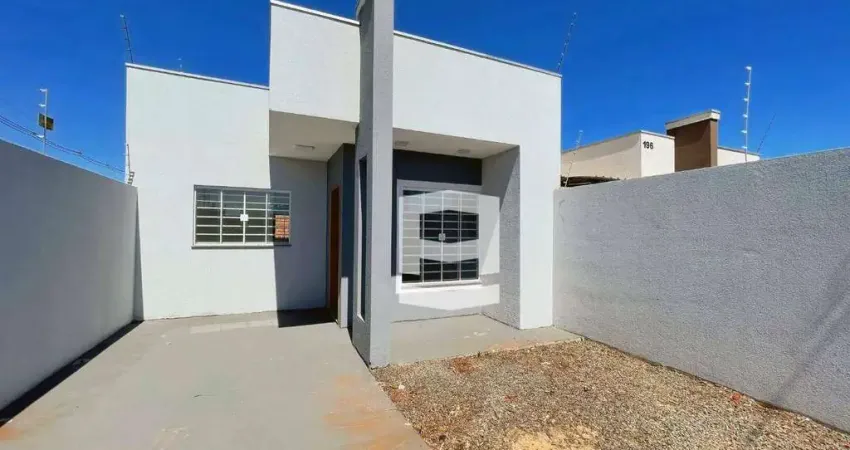 Casa com 2 dormitórios à venda, 57 m² por r$ 210.000,00 - jardim ponta grossa - apucarana/pr