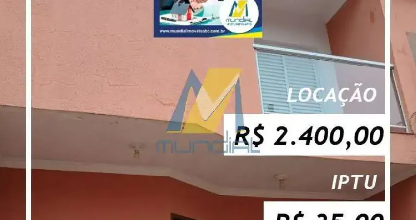 Casa com 2 quartos para alugar na Vila Curuçá, Santo André