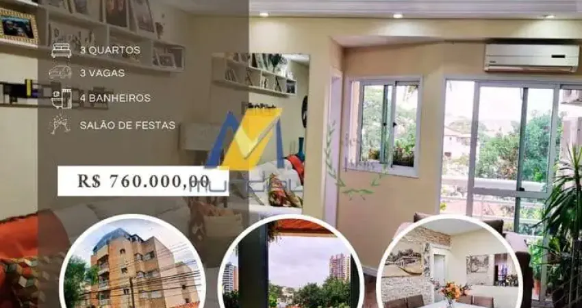 Apartamento com 3 quartos à venda no Rudge Ramos, São Bernardo do Campo 