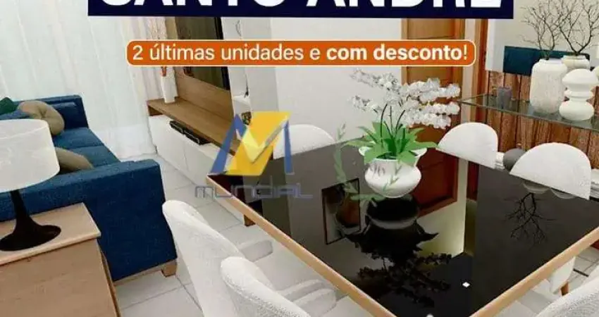 Apartamento com 2 quartos à venda na Vila Humaitá, Santo André 