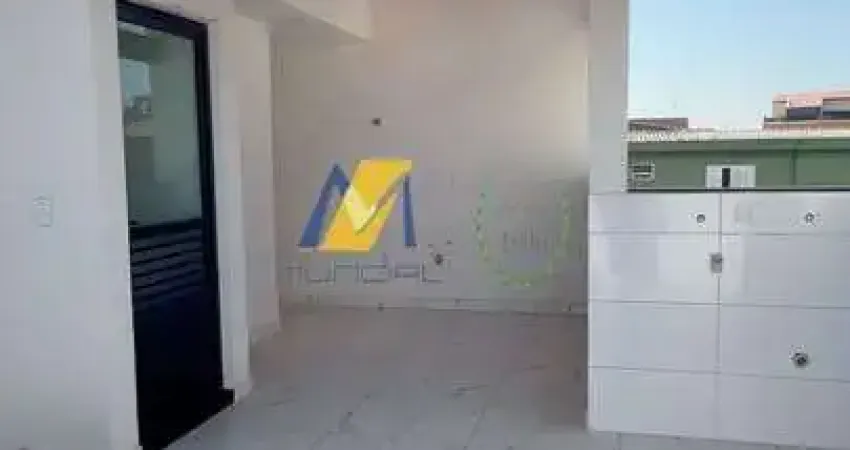 “um sobrado novinho com terraço na cobertura por r$ 630 mil em santo andré!