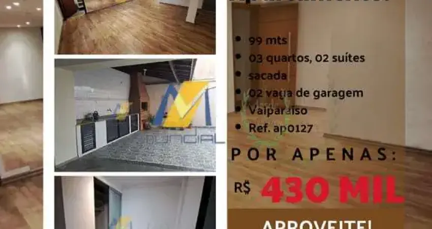 Apartamento com 3 quartos à venda na Vila Valparaíso, Santo André 
