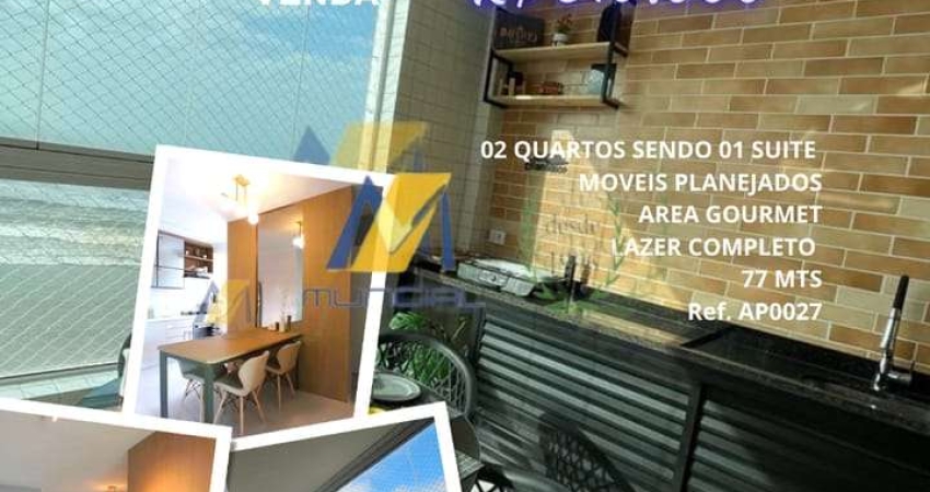 Apartamento com 2 quartos à venda na Av. Mário Covas Junior, Vila Atlântica, Mongaguá