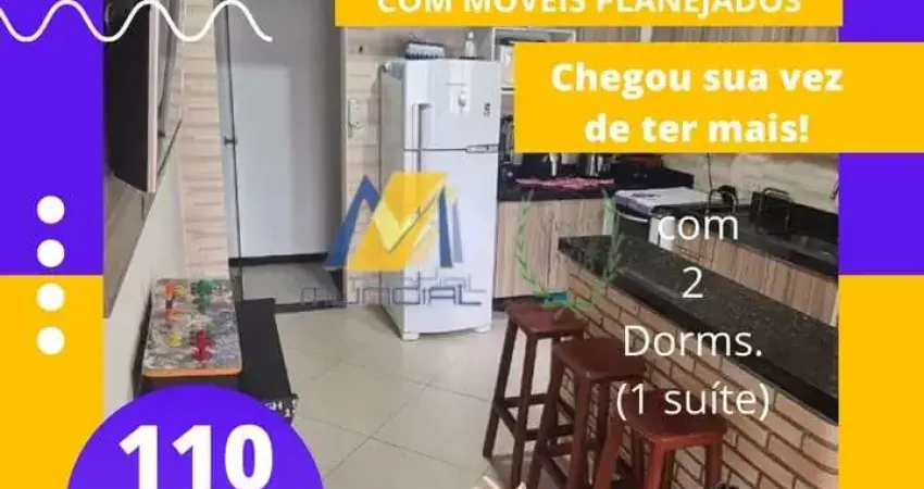 Apartamento com 2 quartos à venda na Vila Scarpelli, Santo André 