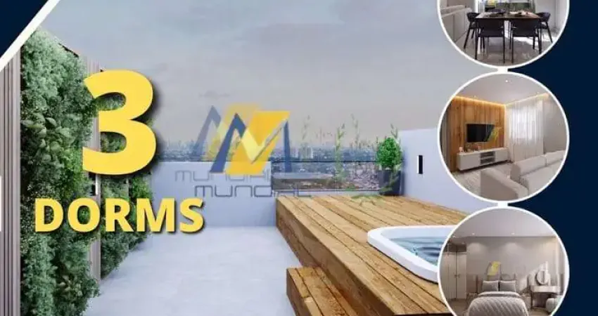 Apartamento com 3 quartos à venda no Paraíso, Santo André 