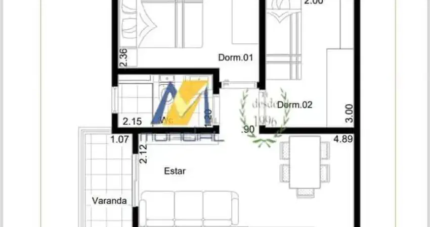 Terreno a venda com estudo de projeto para 540 aptos em mauá, vila bocaína