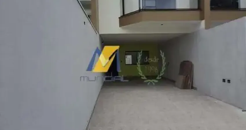 Lindo sobrado com suíte, 2 vagas a venda no parque oratório - santo andré