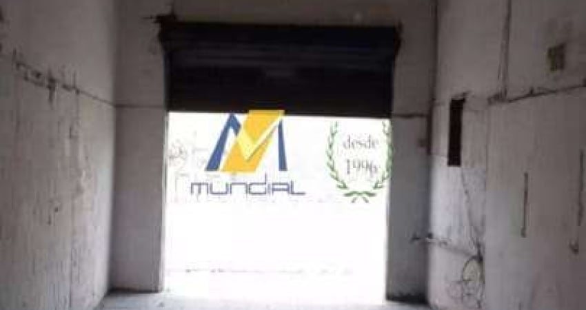 Salão Comercial de 24m² com Banheiro - Aluguel por R$1500 Mensais