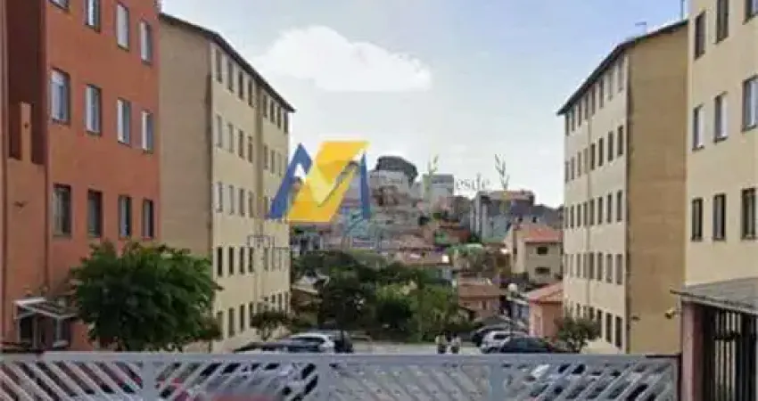 Apartamento á venda de 50m² com 2 dormitórios, 1 banheiro, sala, cozinha, 1 vaga de garagem e salões de festa