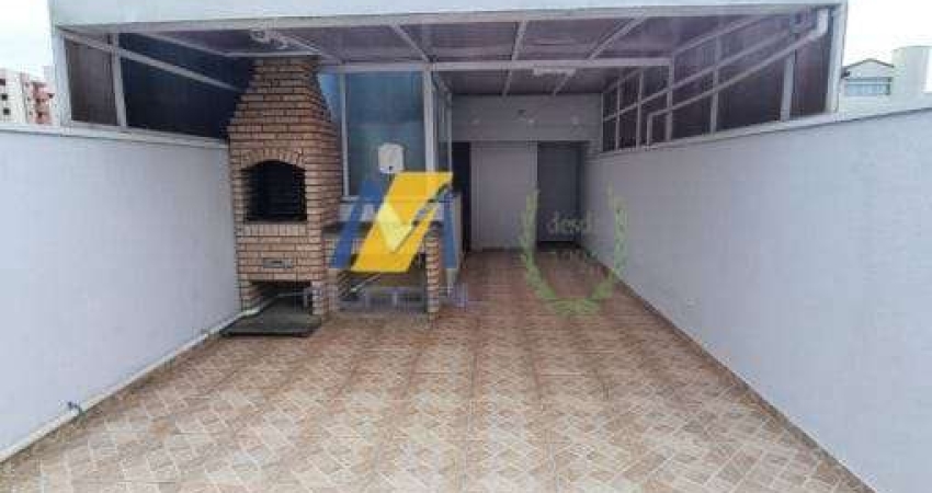 Cobertura para Alugar com 85m², 2 dormitórios, 1 sala e 1 vaga!!!