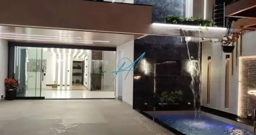 'Imperdível!! Belíssima casa em conceito moderno à venda no Jardim Espanha.