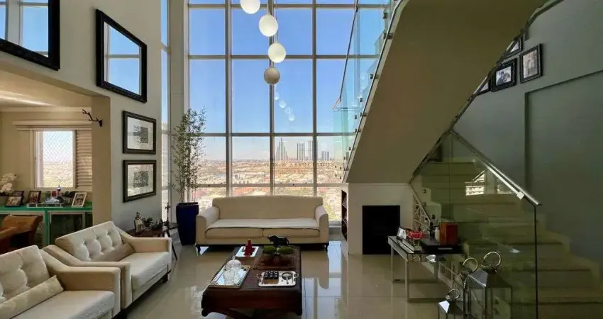 Linda cobertura duplex totalmente mobiliado com vista incrível