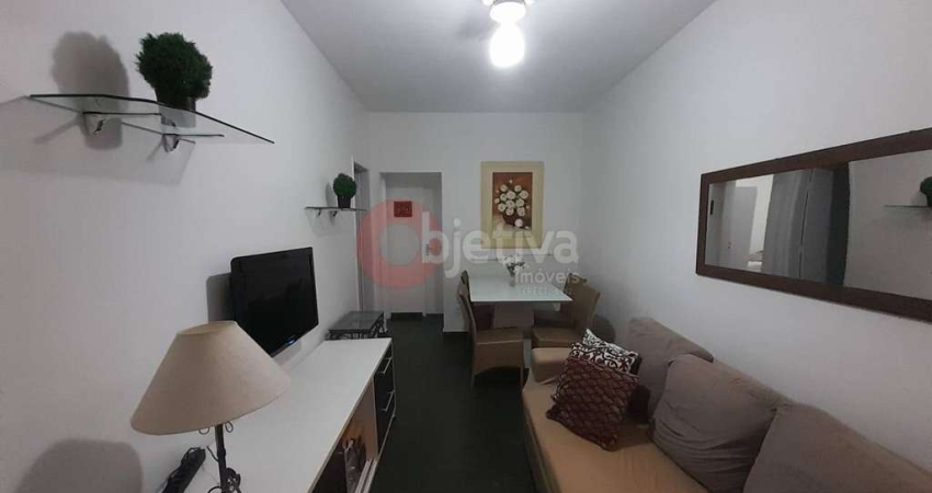 Apartamento linear, 3 quartos, 60 m²,  vista mar, Algodoal - Cabo Frio