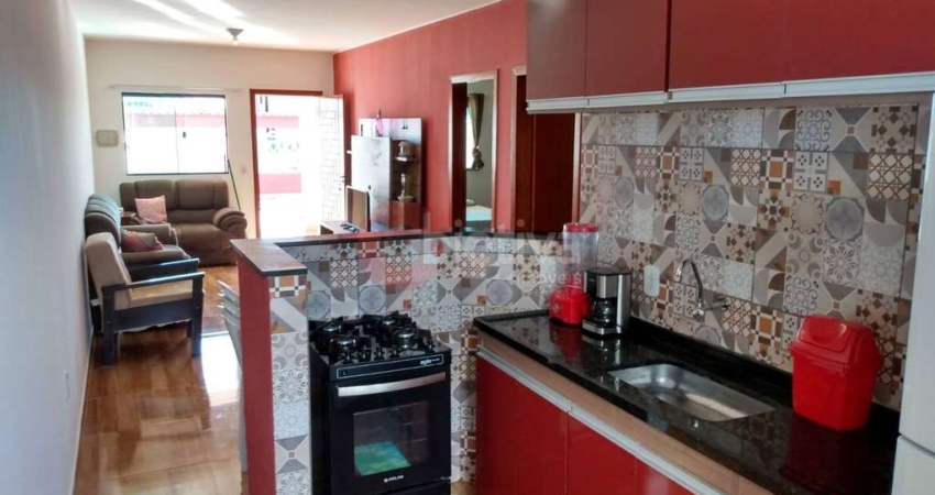 Casa linear independente, 2 quartos, 120m², Monte Alto - Arraial do Cabo