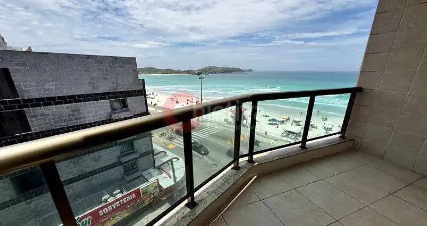 Cobertura a venda de 4 quartos frente para praia do forte - cabo frio/rj