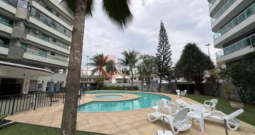 Apartamento linear, 1 quarto, 76m², vista mar, Braga - Cabo Frio