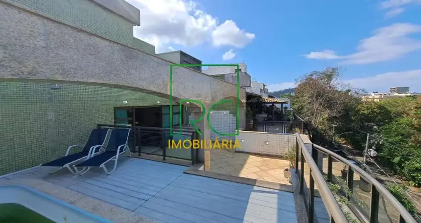 Cobertura à venda, no Edifício Coral Springs em Rio de Janeiro, Barra da Tijuca, com 5 quartos, 480m²